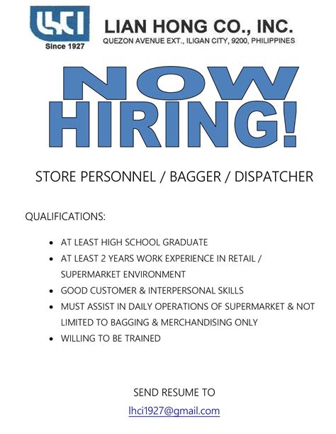 iligan job hiring 2024|Office staff Jobs in Iligan City Lanao del Norte .